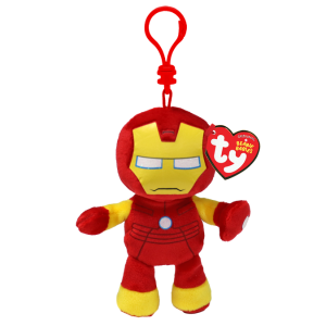 TY34007 Iron Man 12см (Beanie Babies) breloc