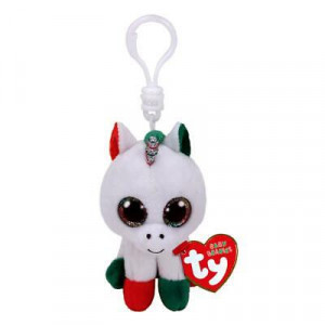 TY35218 BB CANDY CANE - unicorn 8.5 cm
