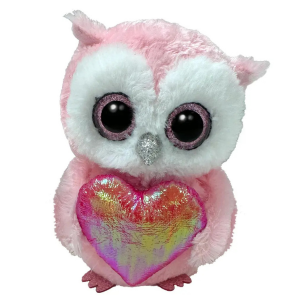 TY37396 Bufnita WHISPER 15 cm (Beanie Boos)