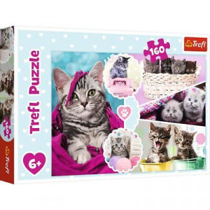 Trefl 15371 Puzzles - 160 - Lovely kittens