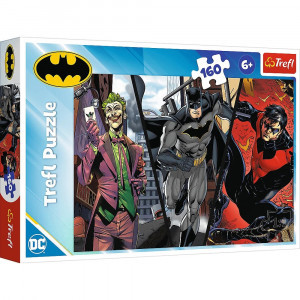 Trefl 15425 Puzzles - "160" - Batman ready for action / Warner Batman