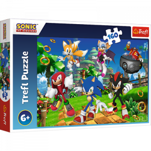 Trefl 15421 Puzzles - 160 - Sonic and friends   SEGA Sonic The Headgehod