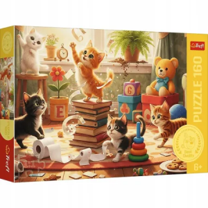 Trefl 15442 Puzzles - 160 - Kitten Mischief
