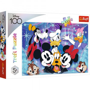Trefl 16462 Puzzles - 100 - It's fun at Disney   Disney 100
