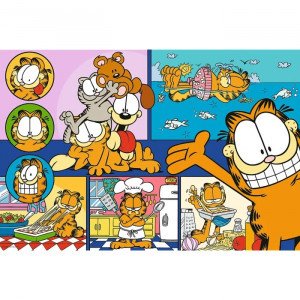 Trefl 16521 Puzzles - 100 - Lazy Garfield / Garfield_FSC Mix 70%