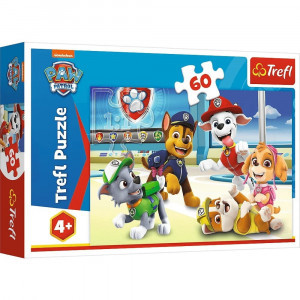 Trefl 17392 Puzzles - "60" - In the Puppie's world / Viacom PAW Patrol