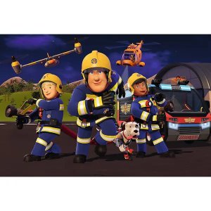 Trefl 17413 Puzzles - 60 - A hero in uniform / Fireman Sam_FSC Mix 70%
