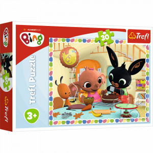 Trefl 18263 Puzzles - "30" - Baking together / Acamar Films Bing