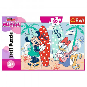Trefl 18302 Puzzles - "30" - Colorful Minnie / Disney Minnie