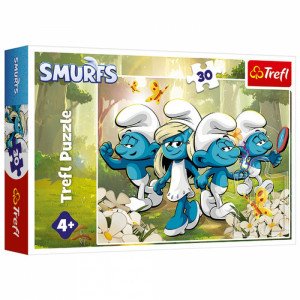 Trefl 18317 Puzzles - 30 - Smerfne przygody / SmurfsThe Movie 2025