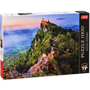 Trefl 10822 Puzzles - 1000 Premium Plus - Photo Odyssey: Cesta Tower, San Marino
