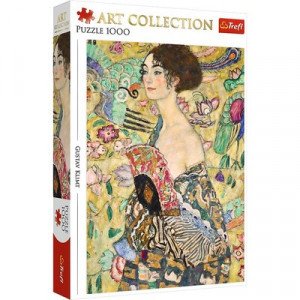 Trefl 10925 Puzzles - 1000 Art Collection - Lady with a Fan_FSC Mix 70%