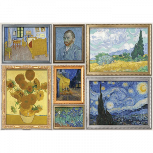 Trefl 10973 Puzzles - 1000 Art Collection - Vincent van Gogh Collection / Bridgeman
