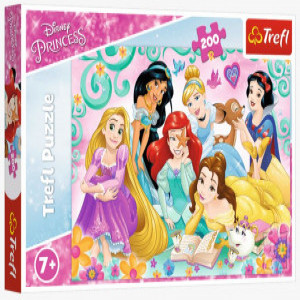 Trefl 13268 Puzzles - 200 - Happy world of Princesses   Disney Princess