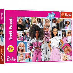 Trefl 13301 Puzzles - "200" - In the world of Barbie