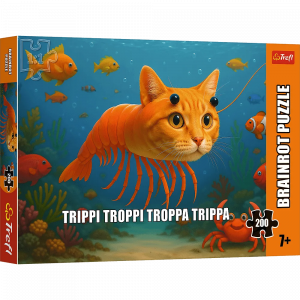 Trefl 13366 Puzzles - 200 - BrainRots Trippi Troppi Troppa Trippa