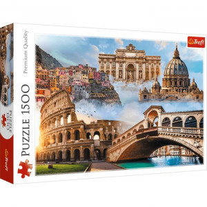 Trefl 26203 Puzzles - "1500" - Favorite Places: Italy