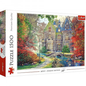 Trefl 26213 Puzzles - 1500 - Autumn mansion
