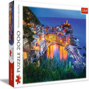 Trefl 27086 Puzzles - "2000" - Vernazza at dusk   500 px