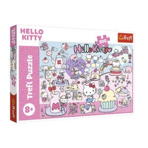 Trefl 23031 Puzzles - 300 - Explore the world of Hello Kitty / Hello Kitty_FSC Mix 70%
