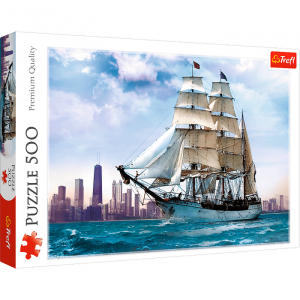Trefl 37120 Puzzles-"500"-Sailing against Chicago