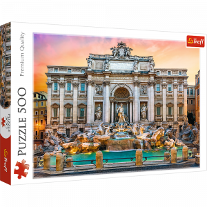 Trefl 37292 Puzzles - 500 - Fontanna di Trevi, Rome   500 px