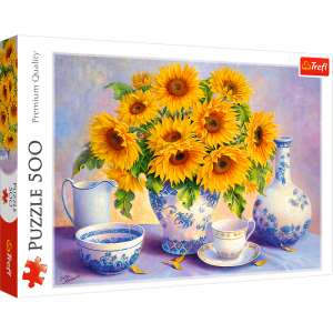 Trefl 37293 Puzzles - "500" - Sunflowers   DDFA