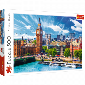 Trefl 37329 Puzzles - 500 - Sunny day in London