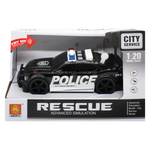 WY1151A 1:32 Masina de politie cu frictiune (lumini /sunete)