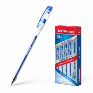 17627 Pix gel ErichKrause G-Point, ink color: blue (box 12 pcs.)