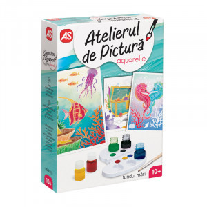 1038-11024 Agerino Atelier de pictura Aquarelle: Fundul Marii