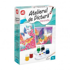 1038-11035 Agerino Atelier de pictura Aquarelle: Fluturi