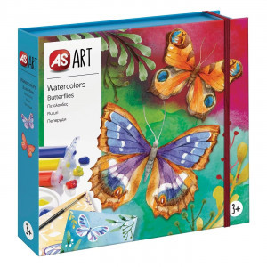 1038-21053 As Art Set pentru desen As Art Acuarela Fluturi