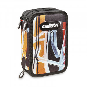 122552 PENAR CARIOCA 3-ZIP SPRAY BLACK