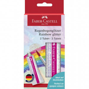 125089 Rainbow glitter tube 12 ml 2x BC