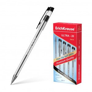 13876 Pix ErichKrause ULTRA-20, ink color: black (box 12 pcs.)