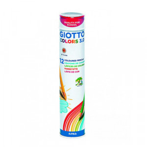 276900 GIOTTO Creioane 12 cul. METAL TUBE 3.0