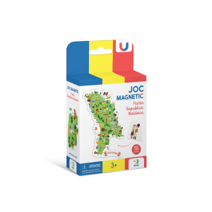 200283 Joc magnetic educativ Harta Moldovei, 16 piese Dodo