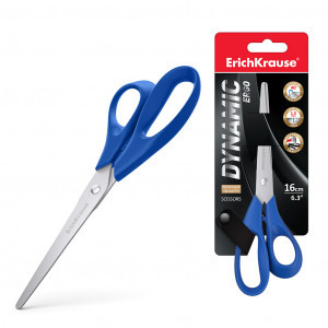 21883 Foarfece ErichKrause Dynamic, 16 cm (blister 1 pcs)
