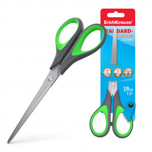 35100 Foarfece ErichKrause Standard+, 19 cm (blister 1 pcs)