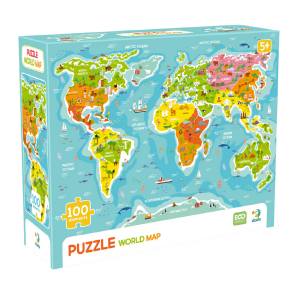 300704 Puzzle Harta Lumei, 100 elemente Dodo