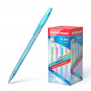Pix 31059 ErichKrause R-301 Spring Stick 0.7, ink color: blue (box 50 pcs.)