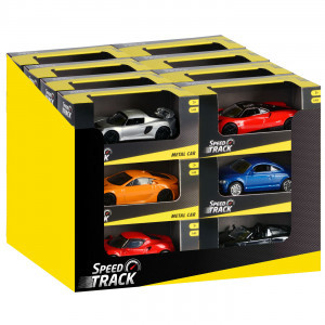 44000CW Masina Welly 1:43 metal  24 in set