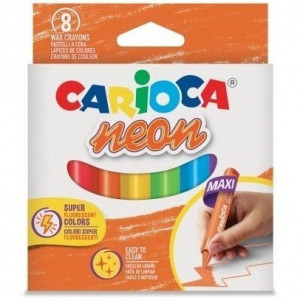 44164 Creioane-ceara CARIOCA Neon 8pcs