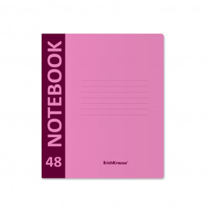 46938 Caiet A5+ Stapled notebook ErichKrause Neon, pink, А5+, 48 sheets (5)