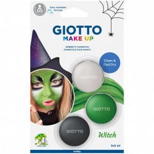 476000 Vopsele cosmetice BLS 3X5ML FACE PAINT GIO MAKEUP WITCH