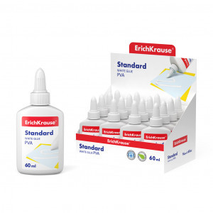 48723 Clei PVA glue ErichKrause Standard, 60 ml (16pcs)