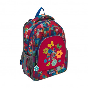 Ghiozdan 49461 ErichKrause ErgoLine 15L Patchwork