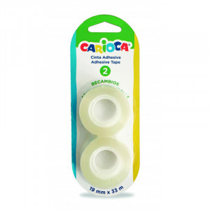 42886 Set scoci 2 buc. CARIOCA 19mmx33 m