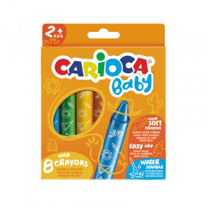 42892 Creioane de ceara CARIOCA BABY 8cul.